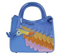 Loungefly Disney: Pixar - Up - Kevin - Borsa a tracolla colorata con ricamo facciale - ideale per bambini e adulti - borse da collezione
