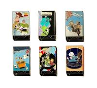 Loungefly - Disney Pixar - VHS Tapes - Mystery Enamel Pin - 1 Of 6 To Collect - Styles Vary - Wall-E - Blind Box Spille Smaltate - Spilla da Collezione Carina - per gli Zaini & Borse - Idea Regalo
