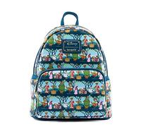 LOUNGEFLY Disney Robin Hood Sherwood All Over Print Womens Double Strap Shoulder Bag Purse