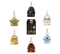 Loungefly Disney: Star Wars Mystery Mini Backpack Bag Charms - Each... NUOVO