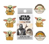 Loungefly - Disney - Star Wars - The Mandalorian - Grogu (The Child, Baby Yoda) - Blind Enamel Pin Purchase - The Mandalorian Spille Smaltate - Spilla da Collezione Carina - per gli Zaini & Borse