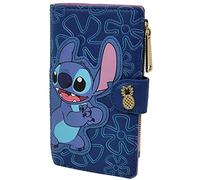 Loungefly Disney Stitch Portafoglio Snap Flap Pochette, Multicolore