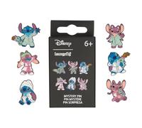 Loungefly - Disney - Stitch - Stich & Angel in Pyjamas Enamel Pin - 1 Of 6 To Collect - Styles Vary - Lilo And Stitch - Blind Box Spille Smaltate - Spilla da Collezione Carina - per gli Zaini & Borse