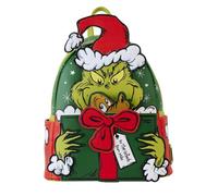 Loungefly Dr. Seuss' Come il Grinch ha rubato il Natale! Babbo Natale Cosplay mini zaino, Verde, Taglia unica