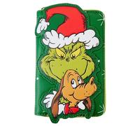 Loungefly Dr. Seuss Santa Grinch & Max Portafoglio Grinch