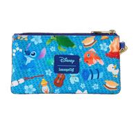 Disney By Loungefly Portafoglio Lilo & Stitch Camping Cuties Aop Wristlet Loungefly