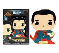 Loungefly Funko POP! Enamel Pin: Superman - Justice League 2017 Spille Smaltate - Spilla da Collezione Carina - per gli Zaini & Borse - Idea Regalo - Merchandising Ufficiale - Movies Fans