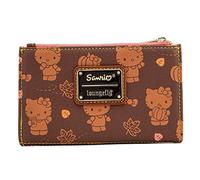 Loungefly Hello Kitty Pumpkin Spice Portafoglio Donna Multicolore, Ecopelle,