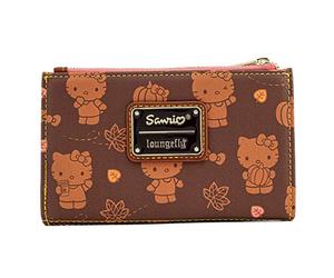 Loungefly Hello Kitty Pumpkin Spice Portafoglio Donna Multicolore, Ecopelle,