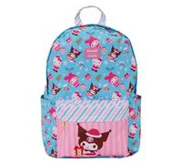 Loungefly - Hello Kitty - Sanrio - Kuromi - Christmas - Backpack - Sacchetto Carino da Collezione - Idea Regalo - Merchandising Ufficiale - per i Ragazzi, Ragazze Uomini e Donne - Anime Fans