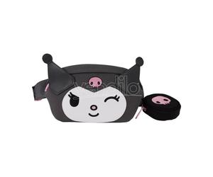 Loungefly Kuromi Marsupio Bag + Borsellino Loungefly