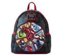 Loungefly Marvel - Avengers 60th Anniversary - Backpack - Marvel Comics - Esclusiva Amazon - Sacchetto Carino da Collezione - Idea Regalo - Merchandising Ufficiale - per i Ragazzi, Ragazze