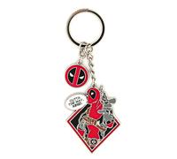 Loungefly MARVEL Deadpool Outta The Way Nerd Inamellato Portachiavi