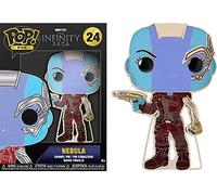Loungefly Marvel Infinity Saga Large Enamel Pin - Nebula | Gadget Ufficiale Superheroes - Giocattolo da Collezione - Idea Regalo Compleanno per Fan e Collezionisti