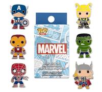 Loungefly Marvel POP! Enamel Pin - 1 Of 12 To Collect - Styles Vary - Avengers - Blind Box Spille Smaltate - Spilla da Collezione Carina - per gli Zaini & Borse - Idea RegaloFans (Confezione da 2)