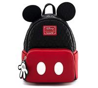 Loungefly Mickey Mouse Mini Backpack Quilted Oh Boy Cosplay Ears Nuovo Ufficiale