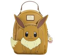 Loungefly Mini Backpack: Pokémon - Eevee | Gadget Ufficiale Videogiochi - Personaggio in Vinile da Collezione - Idea Regalo Compleanno per Fan e Collezionisti