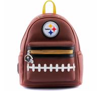 Loungefly NFL Pittsburgh Steelers Pigskin Logo Mini Zaino Borsa Tote