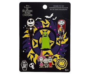 Loungefly - Nightmare Before Christmas 30th Pin Set - Amazon Exclusive