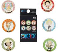 Loungefly - One Piece - Multi Character - Blind Purchase - 1 Of 6 To Collect - One Piece - Blind Box Spille Smaltate - Spilla da Collezione Carina - per gli Zaini & Borse - Idea Regalo - Anime Fans