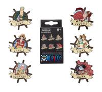 Loungefly - One Piece - Monkey D. Luffy - Tattoo Style Enamel Pin - 1 Of 6 To Collect - Styles Vary - Blind Box Spille Smaltate - Spilla da Collezione Carina - per gli Zaini & Borse