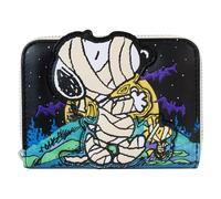 Loungefly Peanuts Snoopy Mummy Portafoglio con cerniera