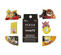Loungefly PIN Disney - Pixar - Incredibles - Blind Enamel Pin Purchase - The Incredibles Spille Smaltate - Spilla da Collezione Carina - per gli Zaini & Borse - Idea Regalo - Merchandising Ufficiale