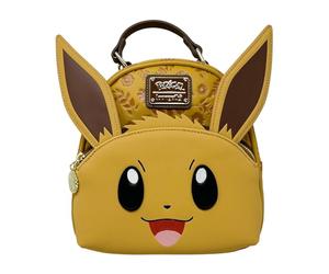 Loungefly Pokemon Eevee Cosplay donna convertibile doppia tracolla borsa a tracolla, marrone, M