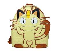 Loungefly Pokemon Meowth - Borsa a tracolla da donna con doppia tracolla, per cosplay, colore: giallo, M