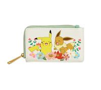 Funko Loungefly Portafoglio Pokémon Pikachu & Eevee con Fiorellini – Portacarte, Ufficiale