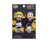 Loungefly POP 4 Pack PIN SET: NARUTO - Naruto - TEAM 7 - Naruto Spille Smaltate
