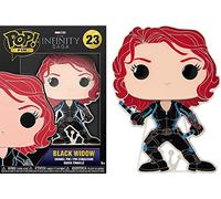 FUNKO PIN Avengers Marvel Infinity Saga Black Widow GLo in the Dark #23 FUNKO
