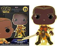Loungefly POP! Large Enamel Pin MARVEL INFINITY SAGA: OKOYE - Okoye - Avengers Infinity War Spille Smaltate - Spilla da Collezione Carina - per gli Zaini & Borse - Idea Regalo