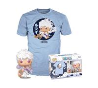 Loungefly Pop! & TEE: OP - Luffy Fifth Gear - M - One Piece - T-Shirt, Maglietta Vestiti a Maniche Corte con Figura in Vinile da Collezione - Idea Regalo Giocattoli per gli Adulti Uomini e Donne