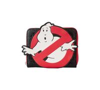 Loungefly Portafoglio con cerniera e logo Ghostbusters, nero, taglia unica