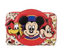 Loungefly Disney Mickey and Friends - Portafoglio classico con cerniera