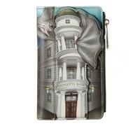 Loungefly Portafoglio Harry Potter Gringotts Bank e Drago, Multi, Chiusura a