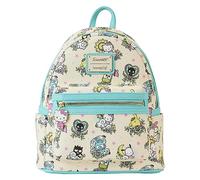 loungefly Sanrio - Borsa a tracolla da donna con stampa di Hello Kitty, con stampa su tutta la superficie