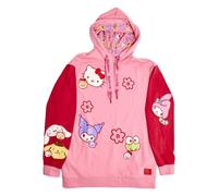 Loungefly Sanrio & Friends - Felpa unisex con cappuccio, taglia XL