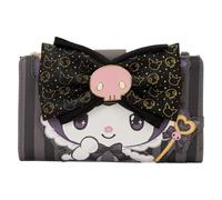 Loungefly Portafoglio pieghevole Hello Kitty Kuromi 20° anniversario