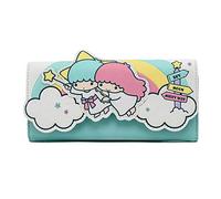 Loungefly Sanrio Little Twin Stars Rainbow Cloud Tri-Fold Wallet