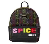 Loungefly Spice Girls: Multicolor - Mini Zaino Light-Up - Spallacci Regolabili - Borse da Collezione