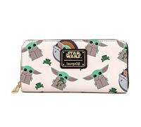 Loungefly Star Wars Baby Yoda The Mandalorian All Over Print Wallet