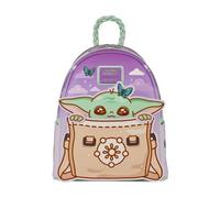 Loungefly Star Wars - Mini zaino Grogu - Ufficiale - Baby Yoda 23x27 cm