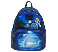 Loungefly Swan Princess Castle Scene Doppia Tracolla Borsa A Tracolla, Blu