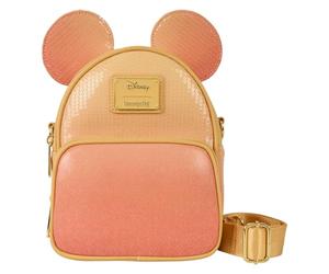 Loungefly Topolino Mini zaino convertibile con paillettes e borsa a tracolla