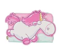Loungefly Universal Minions - Portafoglio con cerniera, motivo: unicorno
