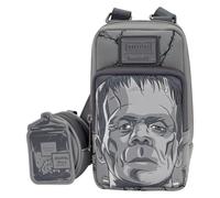 Loungefly Universal Monsters: Frankenstein - Borsa a tracolla con portamonete staccabile - Borse da collezione