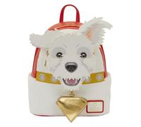 Loungefly Warner Bros.: DC Supergirl - Krypto - Mini Zaino Ricamato Facciale con Borsa Monete - Grande per Bambini e Adulti - Borse da Collezione