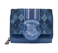Loungefly Warner Bros Harry Potter Denim Tri-Fold Portafoglio